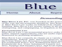 Tablet Screenshot of blueriverlaw.com